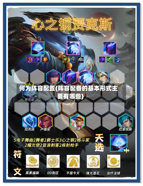 何为阵容配置(阵容配备的基本形式主要有哪些)