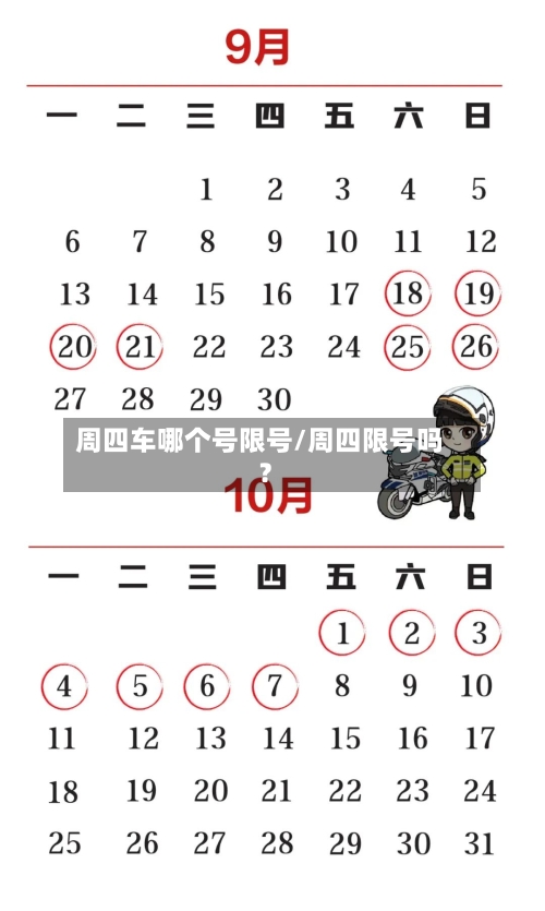 周四车哪个号限号/周四限号吗?-第2张图片