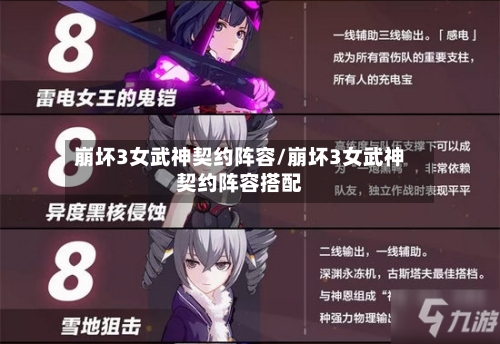 崩坏3女武神契约阵容/崩坏3女武神契约阵容搭配-第2张图片