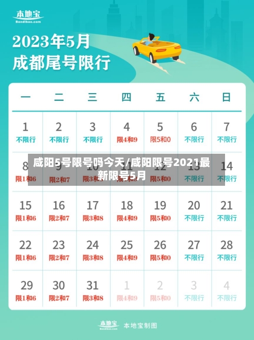 咸阳5号限号吗今天/咸阳限号2021最新限号5月