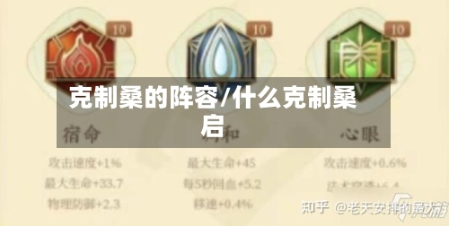 克制桑的阵容/什么克制桑启