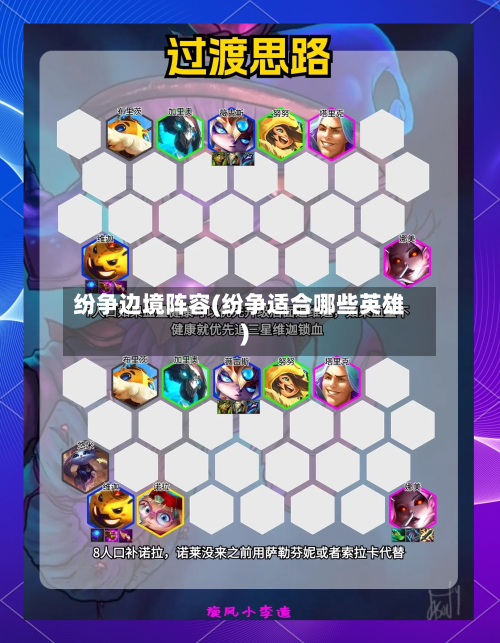 纷争边境阵容(纷争适合哪些英雄)