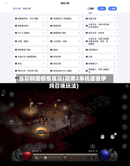 当前韩国疫情情况(暗黑2单机德鲁伊纯召唤玩法)-第3张图片