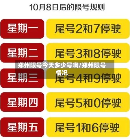 郑州限号今天多少号啊/郑州限号情况-第3张图片