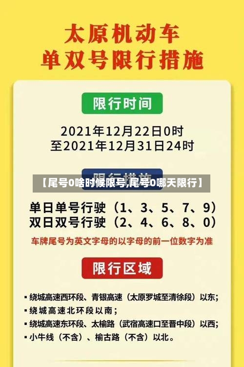 【尾号0啥时候限号,尾号0哪天限行】-第3张图片