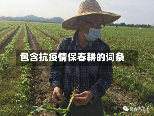 包含抗疫情保春耕的词条