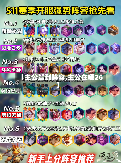 【主公驾到阵容,主公在哪26】-第2张图片