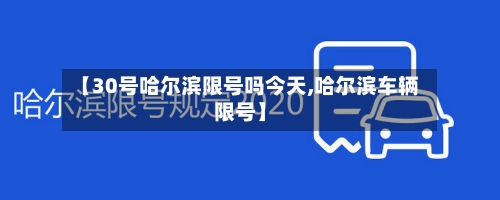 【30号哈尔滨限号吗今天,哈尔滨车辆限号】-第3张图片