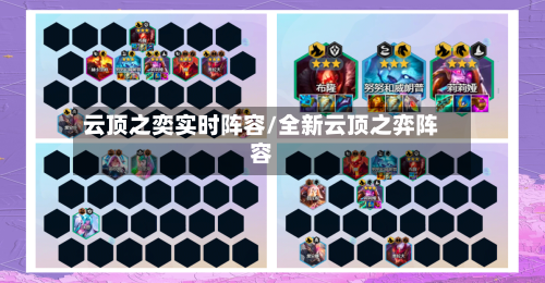 云顶之奕实时阵容/全新云顶之弈阵容-第3张图片