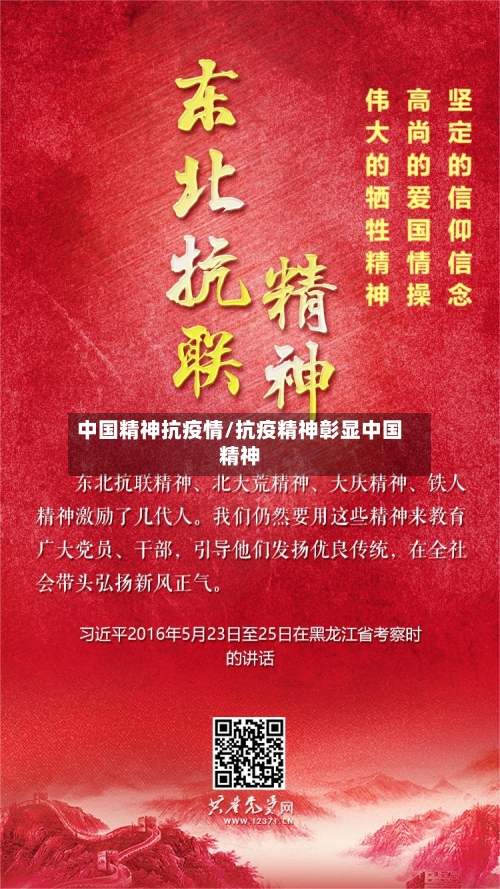 中国精神抗疫情/抗疫精神彰显中国精神
