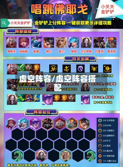 虚空阵容/虚空阵容搭配-第3张图片