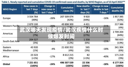 武汉哪天发现疫情/武汉疾情什么时候爆发时间-第3张图片