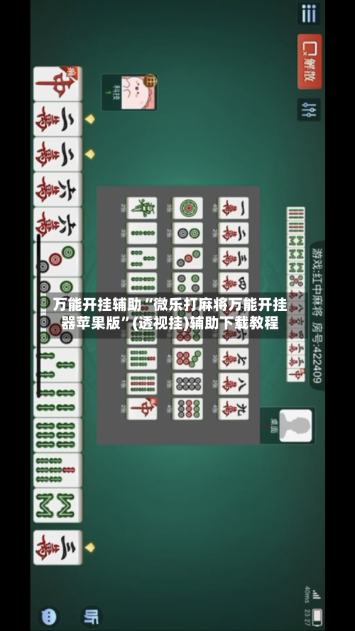 万能开挂辅助“微乐打麻将万能开挂器苹果版”(透视挂)辅助下载教程-第3张图片