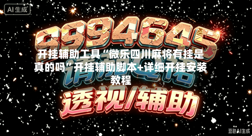 开挂辅助工具“微乐四川麻将有挂是真的吗”开挂辅助脚本+详细开挂安装教程-第3张图片