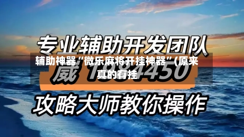 辅助神器“微乐麻将开挂神器	”(原来真的有挂-第3张图片