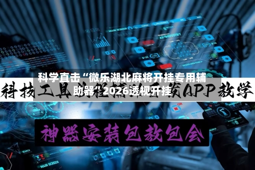 科学直击“微乐湖北麻将开挂专用辅助器”2026透视开挂-第2张图片