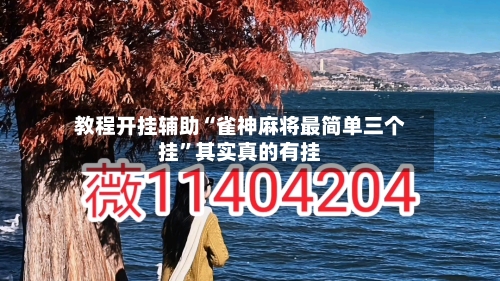 教程开挂辅助“雀神麻将最简单三个挂	”其实真的有挂-第3张图片