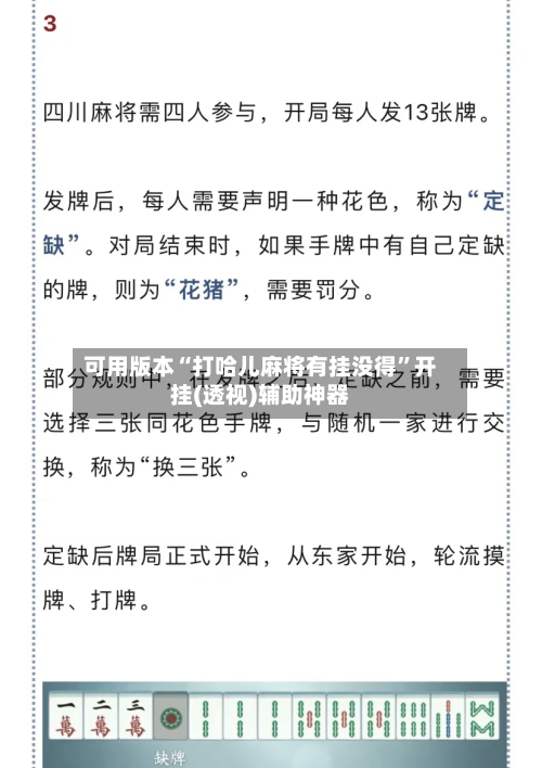 可用版本“打哈儿麻将有挂没得	”开挂(透视)辅助神器-第2张图片