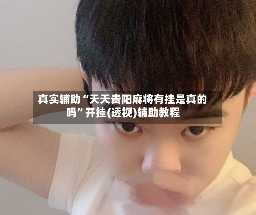 真实辅助“天天贵阳麻将有挂是真的吗”开挂(透视)辅助教程-第2张图片