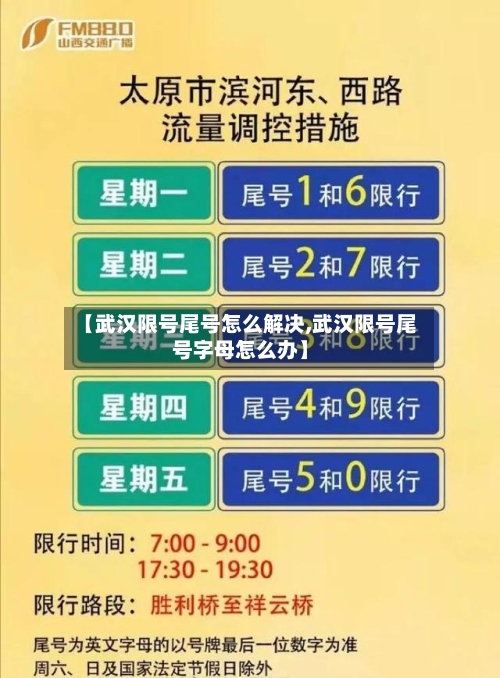 【武汉限号尾号怎么解决,武汉限号尾号字母怎么办】-第3张图片