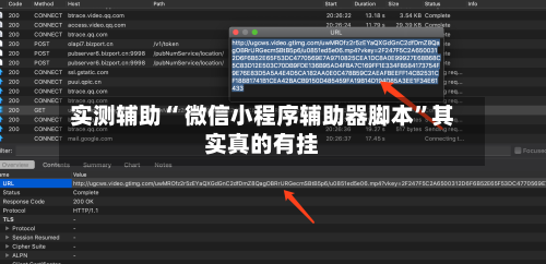 实测辅助“ 微信小程序辅助器脚本”其实真的有挂