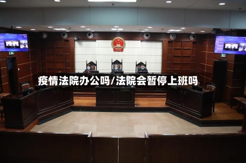疫情法院办公吗/法院会暂停上班吗-第2张图片