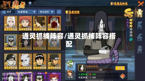 通灵抓捕阵容/通灵抓捕阵容搭配-第2张图片