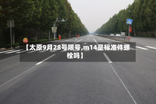 【太原9月28号限号,m14是标准件螺栓吗】-第3张图片