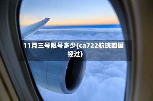 11月三号限号多少(ca722航班回国经过)